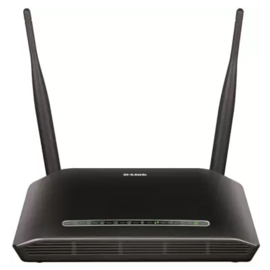 D-Link DSL-2750U Wireless N300 ADSL2+ Router