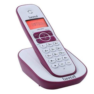 Beetel X73 Cordless 2.4Ghz Landline Phone with Caller ID Display, 2-Way Speaker Phone with Volume Controls, Auto Answer, Alarm Function, Stylish Design