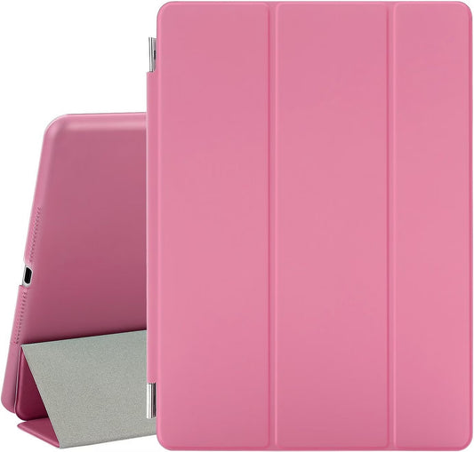 Ipad Ultra Thin Flip Smart Cover Leather For iPad Air 2 (Pink)
