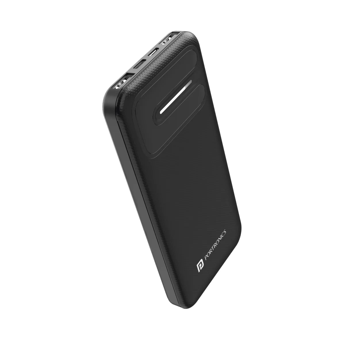 Portronics Power A 10K 10000 mAh Fast Charging Power Bank with Dual Input(USB + Type C), Dual USB Output