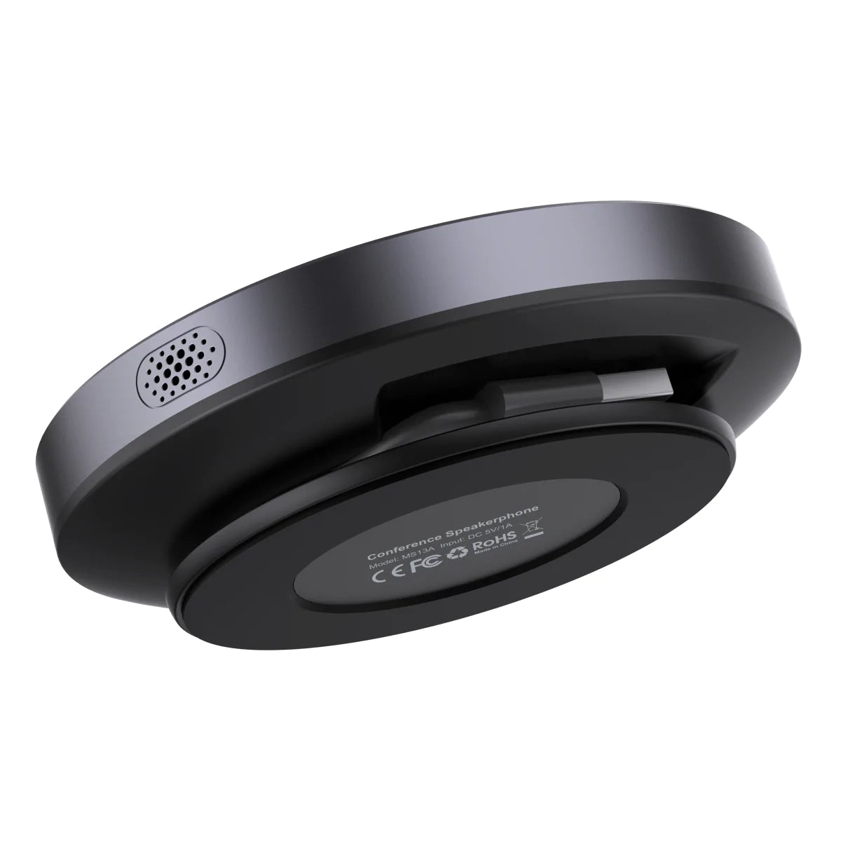 Portronics Talk Two Conference Speaker with Echo Cancellation & Noise Reduction, 3W Speakers and 3 Embedded Microphones