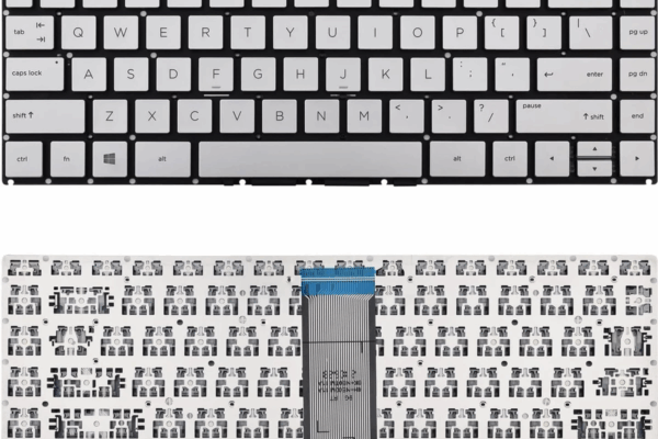 Laptop Keyboard For HP Pavilion 14-BA Series,14-BS Series, 14T-BA Series Laptops Silver