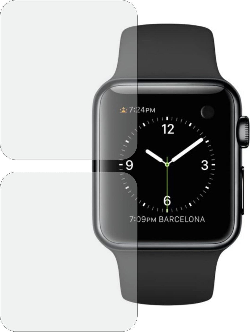 APPLE WATCH SPORT 38 mm 1ST GEN Full Coverage Screen Protector for APPLE WATCH SPORT 38 mm 1ST GEN