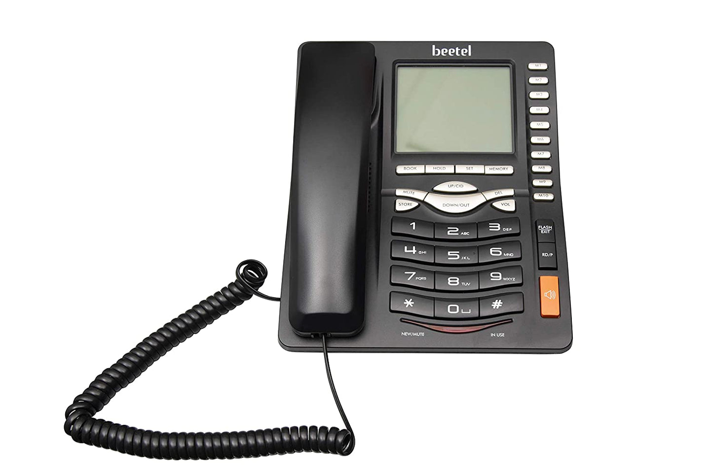 Beetel M75N Caller ID Landline Phone (Black)