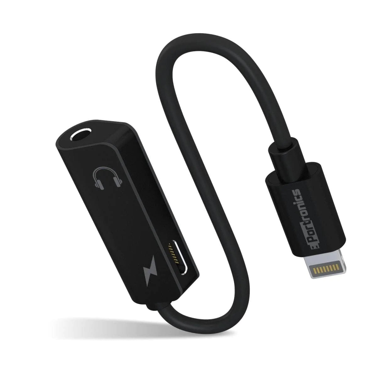 Portronics iKonnect One POR-1270 Phone Converter (iOS) Black