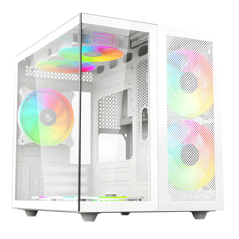 Lapcare Gaming Computer Case W/o SMPS Champ (W) LGT-450