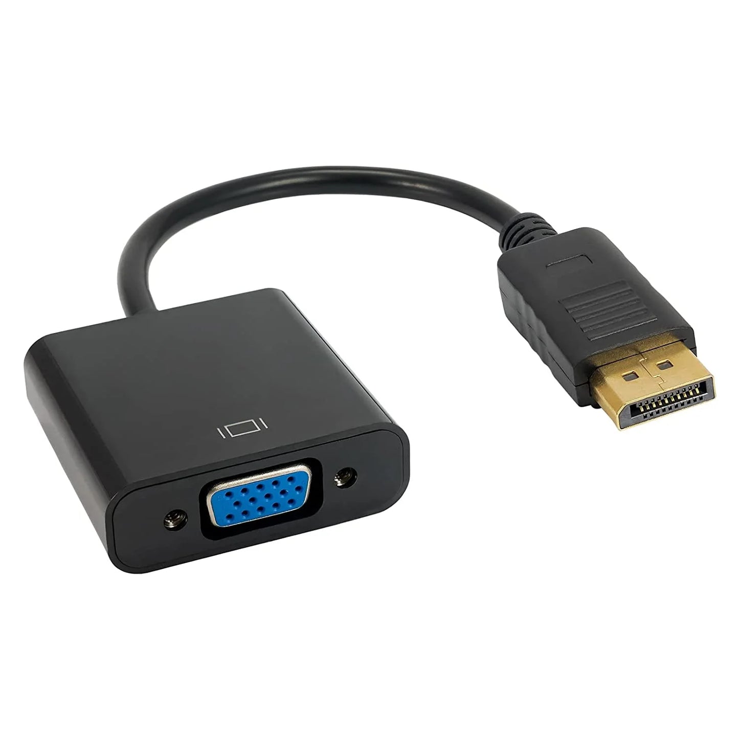 Lapcare DP to VGA Converter with 20CM Cable