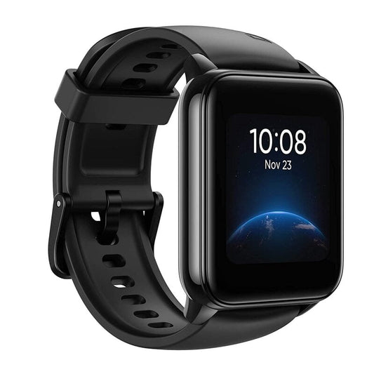Realme Smart Watch 2 Super Bright 3.5cm (1.4 Inch ) HD Display Support Multiple Watch Faces & 12 Days Battery Backup (Black)