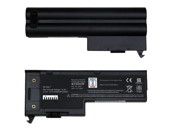 Laptop Battery For IBM X 60, 14.4V 4 Cells 2200mAh Compatible