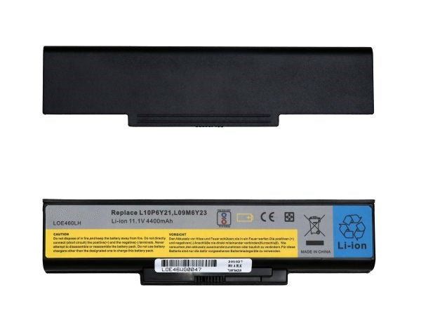 Lappy Power Laptop Battery For LENOVO E46 K46, E46, L10P6Y21 Laptops , 10.8V 6 Cells 4400mAh Compatible