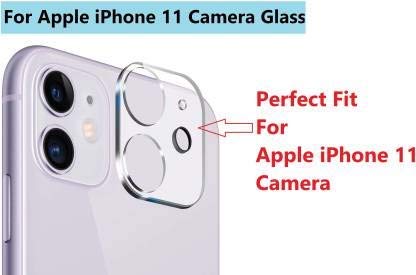 Champion Back Camera Lens Protector Compatible for iPhone 11 with Slim 9H Hard 2.5D and Easy Installation kit (Transparent)