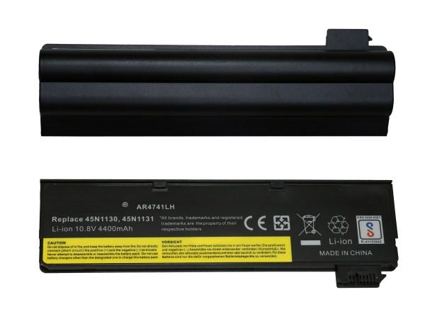 Laptop Battery For LENOVO T440P / X240 / X250 / L 440, 11.1V 6 Cells 4400mAh Compatible