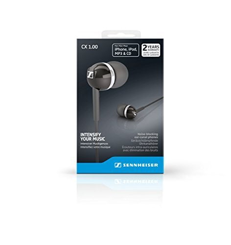 Sennheiser CX 1.00 Black in-Ear Canal Headphone