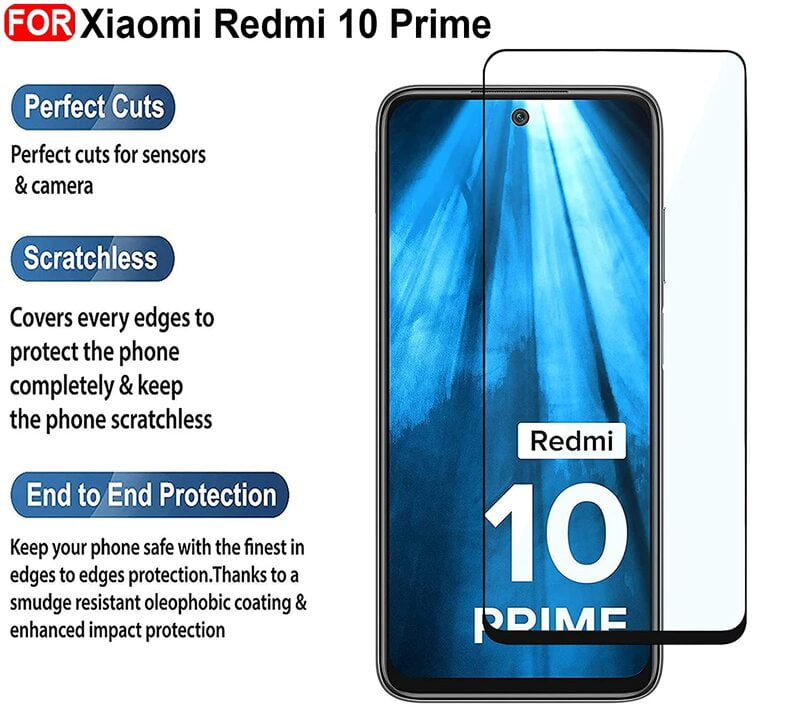 Champion Premium Quality Screen Protector for Redmi 10 Prime