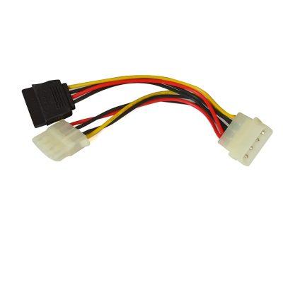 SATA Power Y Splitter Cable 1 Female to 2 Male 15-Pin for HDD/SSD/ODD