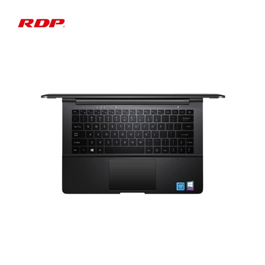RDP ThinBook 1430B-14.1inch ( 35.81cm) Ultra-Slim Laptop with Quad-Core Processor, 2GB RAM, 32GB Storage, Linux OS, (Black)