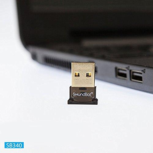 SoundBot SB340 Bluetooth Adapter (Black)