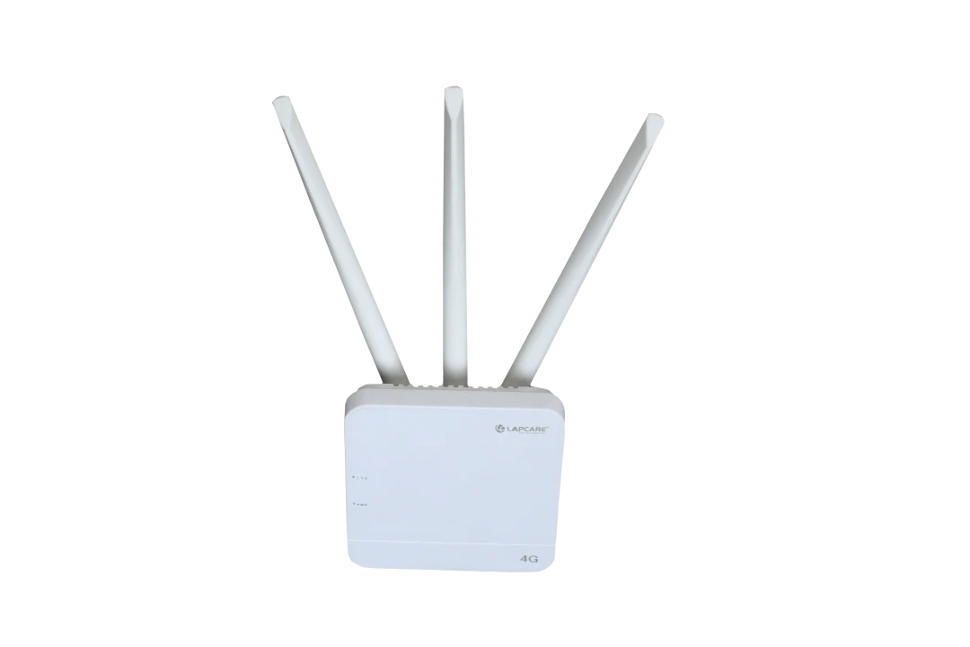 Lapcare WiFi 4G & 5G Router W111 4 Mbps All Sim Card Support (White, Dual Band)