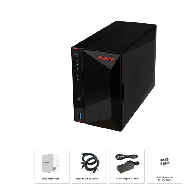 Asustor AS5202T -Gaming Network Attached Storage(AS5202T)