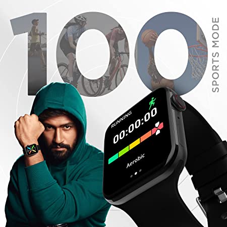 Fire-Boltt BSW046 Visionary 1.78" AMOLED Bluetooth Calling Smartwatch (Black)