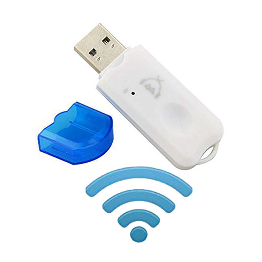 USB Bluetooth 4.0 Audio Receiver with Mic - Wireless Music Adapter for Cars & Speakers