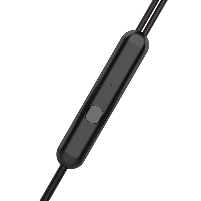 boAt BassHeads 162 with HD Sound, in-line mic, Dual Tone Secure Braided Cable & 3.5mm Angled Jack Wired Earphones (Black)