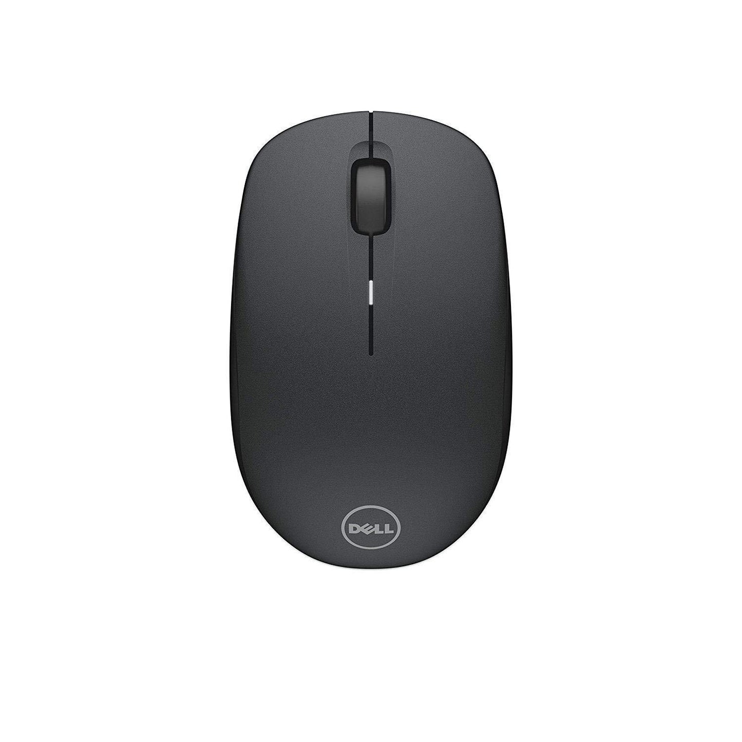 Dell WM126 Wireless Mouse, 1000DPI, 2.4 Ghz with USB Nano Receiver, Optical Tracking, 12-Months Battery Life, Plug and Play, Ambidextrous, Connect Up To 6 Compatible Devices With One Receiver - Black