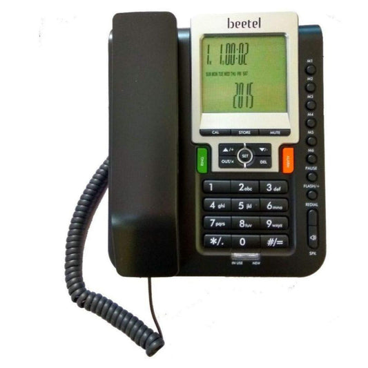 Beetel M71 Corded Landline Phone with Answering Machine