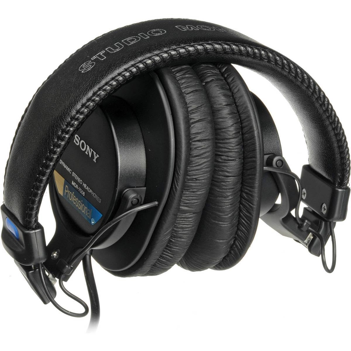 Sony MDR-7506 Professional Wired On Ear Headphones (Best Compatible with Professional Cinema Line Camera) - Black