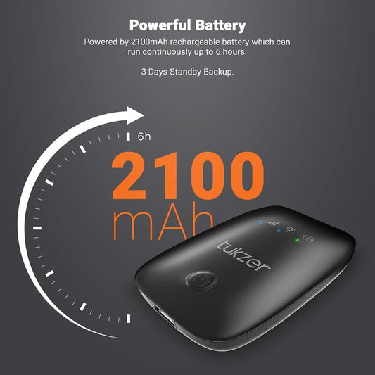 Tukzer 4G LTE U2 Wireless Dongle Plug Play Data Card Stick