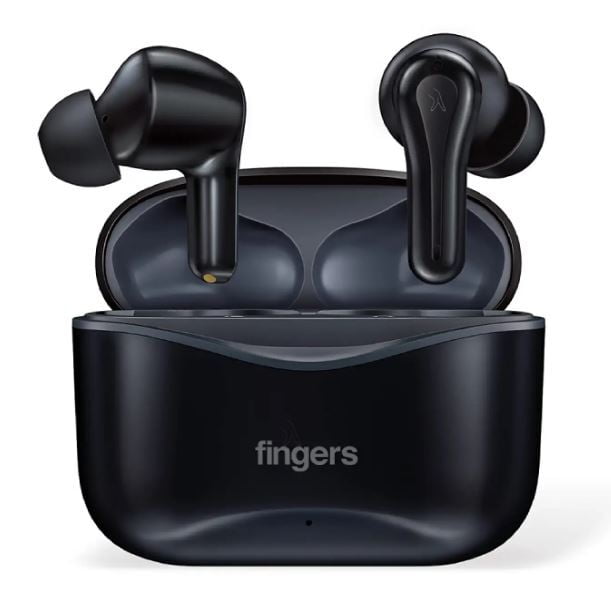 FINGERS Go Hi Pods True Wireless Earbuds 28 Hours Playback Hi-Speed Charging