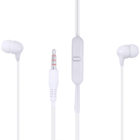 Champion CHAMP 402 Wired Headset Earphones (White)