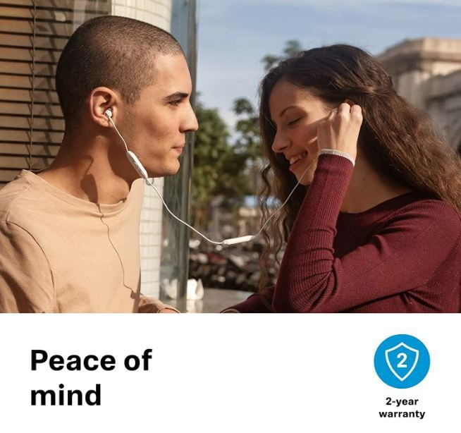 Sennheiser CX 350BT Wireless Bluetooth in Earphone with Mic (White)