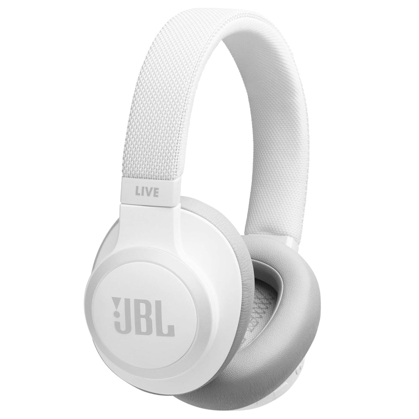 JBL Live 650BTNC, Over Ear Active Noise Cancelling Headphones with Mic,Quick Charge, Dual Pairing, AUX, Built-in Alexa and Google Assistant