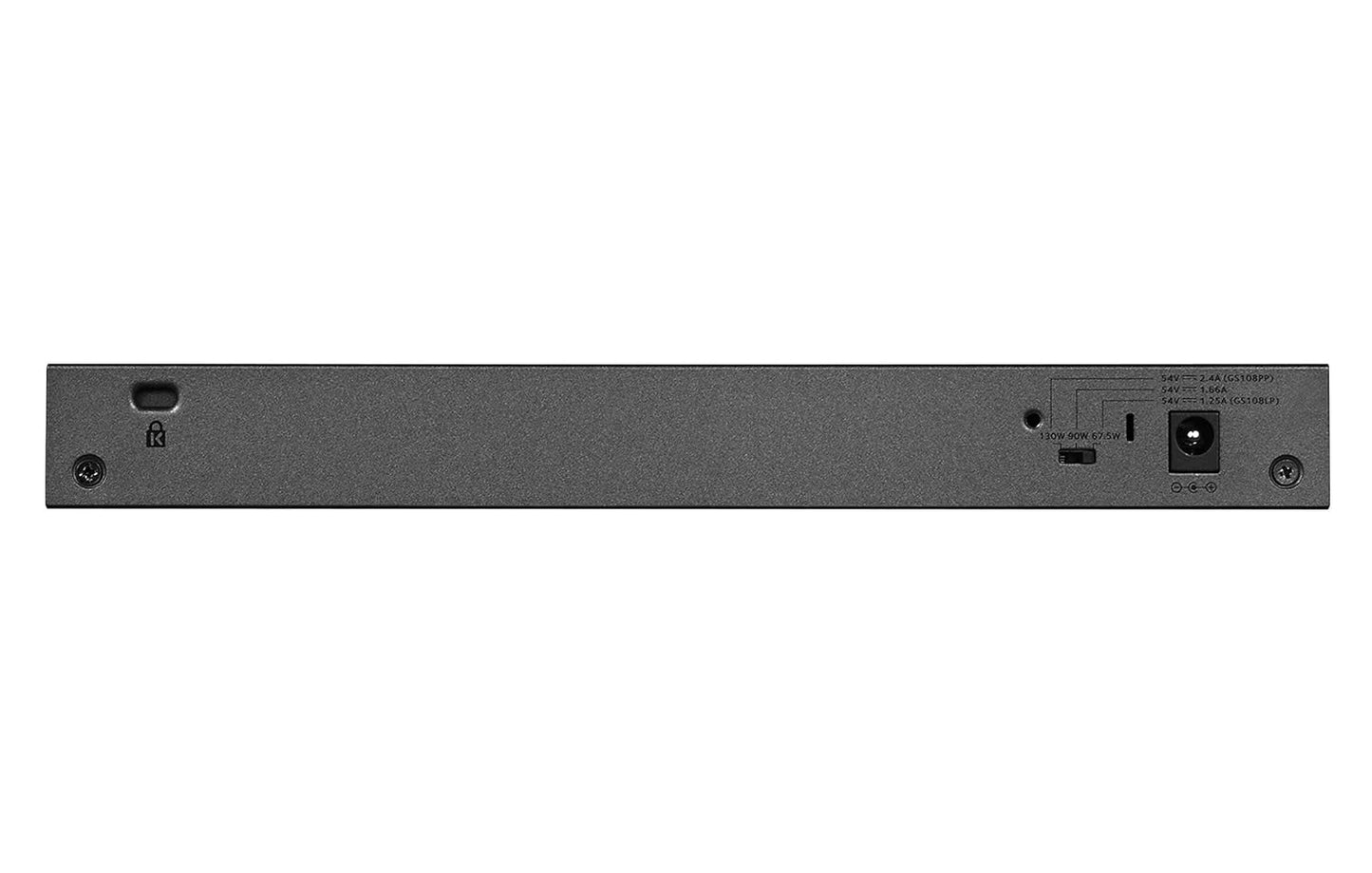NETGEAR 8-Port Gigabit Ethernet (GS108LP) Network Switch,Grey