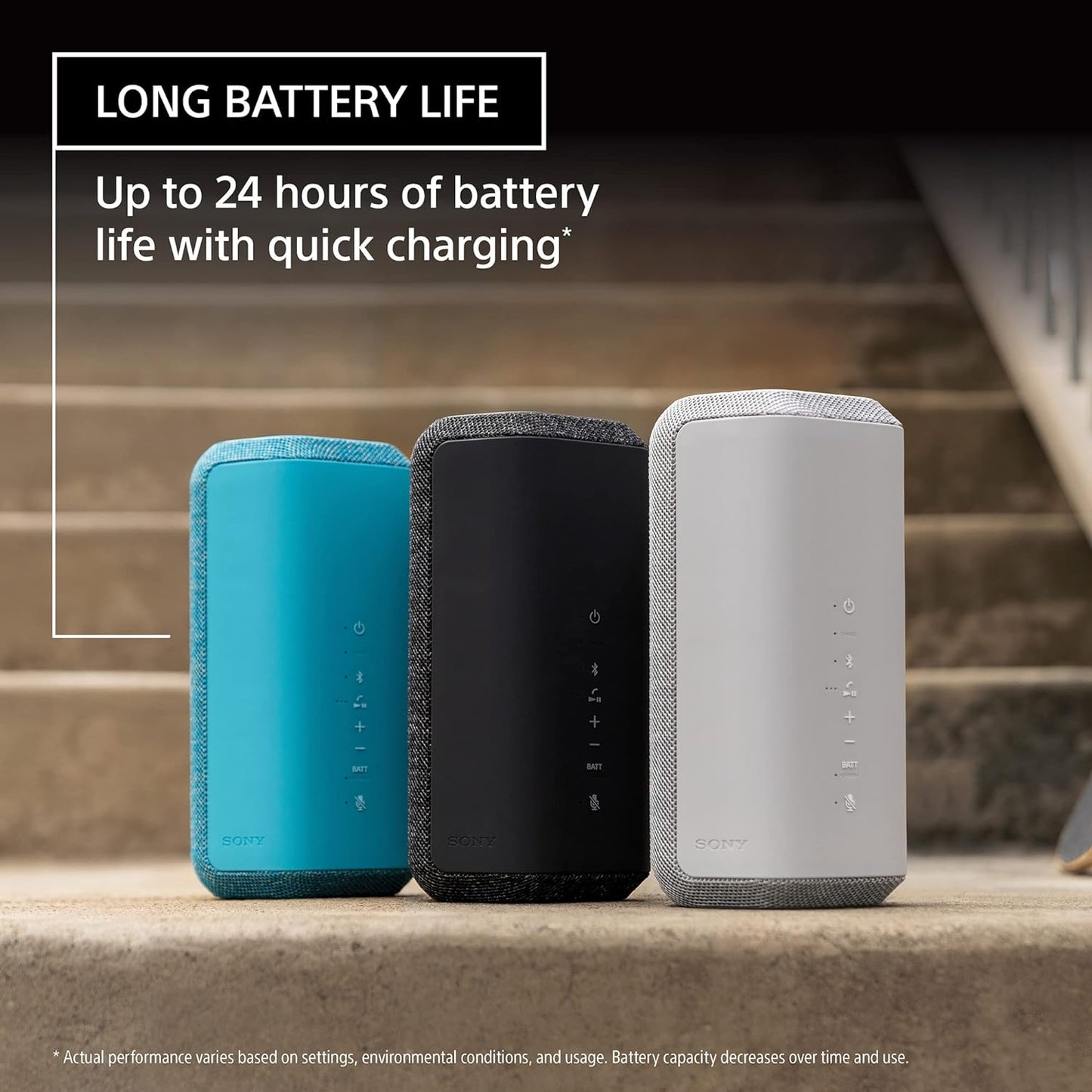 Sony SRS-XE300 X-Series Wireless Portable-Bluetooth-Speaker