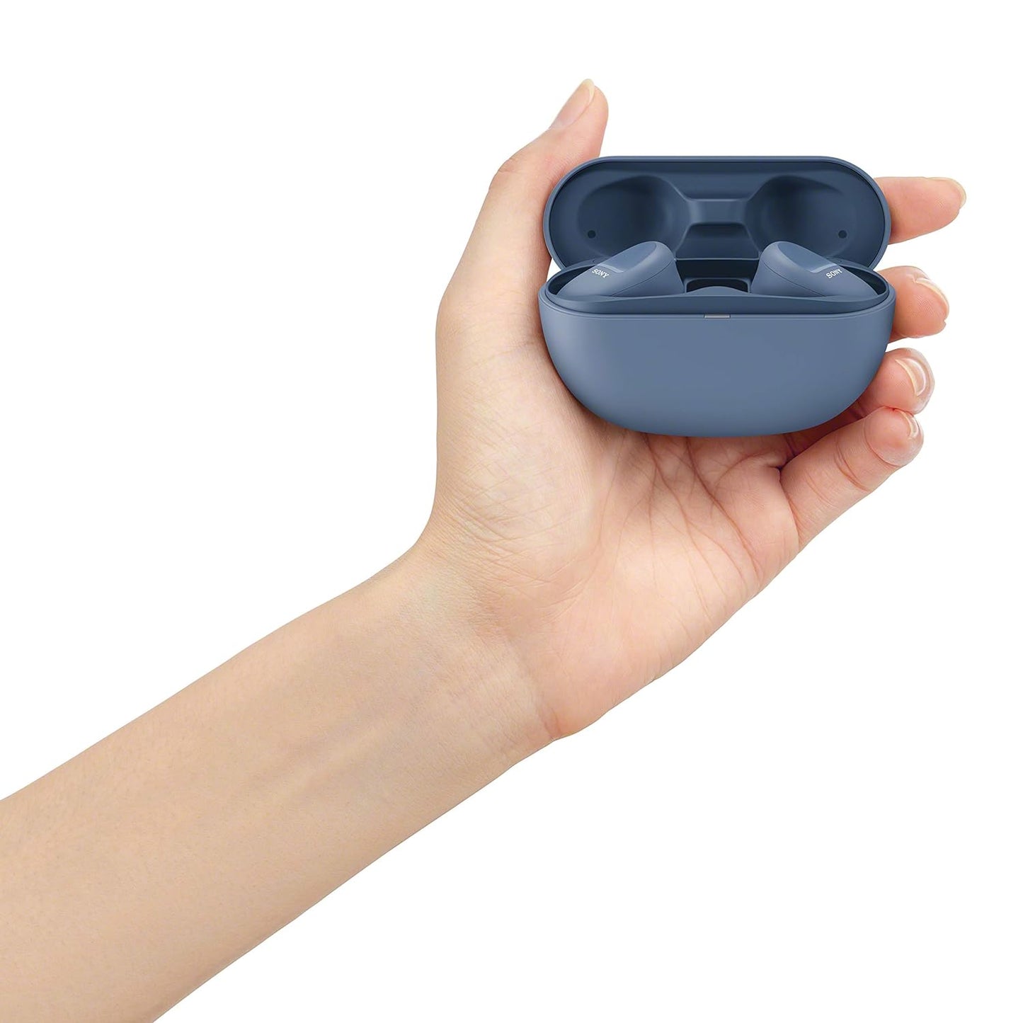 Sony WF-SP800N Bluetooth Truly Wireless in Ear Earbuds with Mic (Blue)