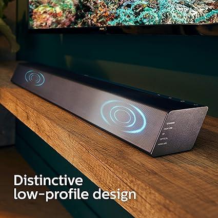 Philips Tab7305 2.1CH Bluetooth Soundbar, 300W, Black