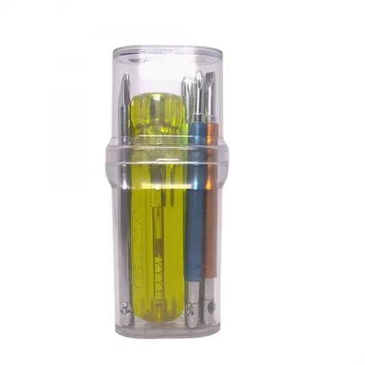 Screw Driver Kit 7 Bits Set with Tester | Multi Purpose Tool Set