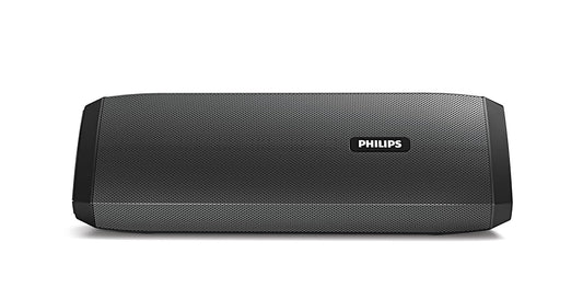 Philips BT122/94 Wireless Portable Speaker - Renewed (Black)