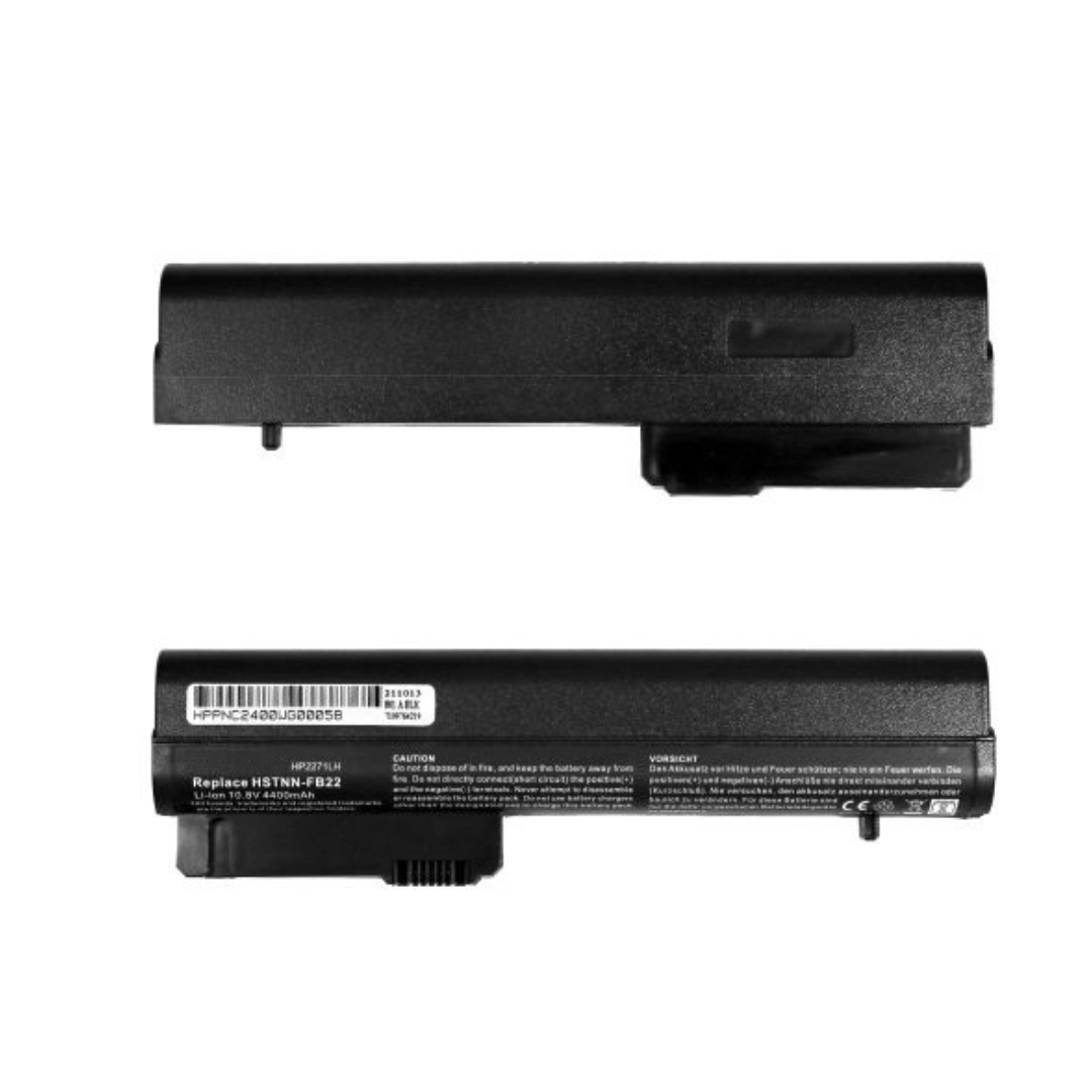 Laptop Battery For HP Compaq NC2400 - 2510p 2400 EliteBook 2530P 2540P, 10.8V 6 Cells 4400mAh Compatible