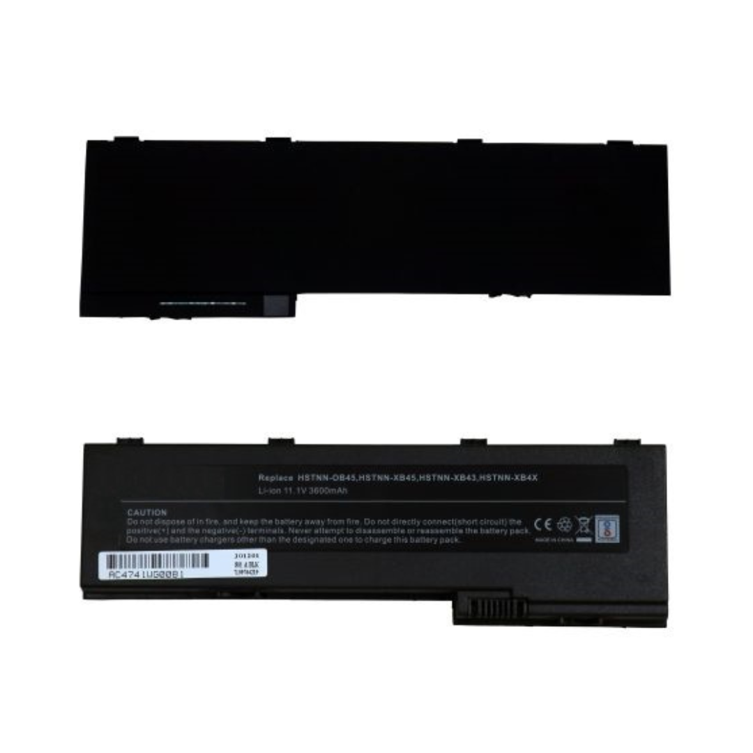 Laptop Battery For HP 2710P / 2760P / 2730P / 2740P, 11.1V 6 Cells 3600mAh Compatible