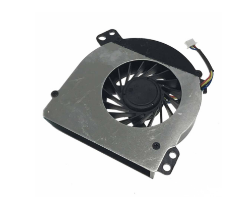 Computer fan on a white background