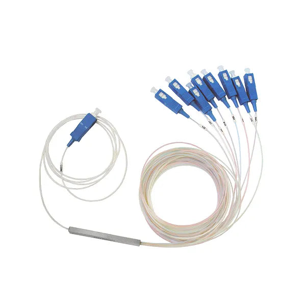 PLC Fiber Optic Splitter with SC/PC Connector | Low Loss Optical Splitter