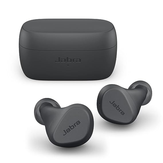 Jabra Elite 2 in Ear True Wireless Earbuds with 21 Hours of Battery, 2 Built-in Microphones for Clear Calls, Rich Bass and Comfortable