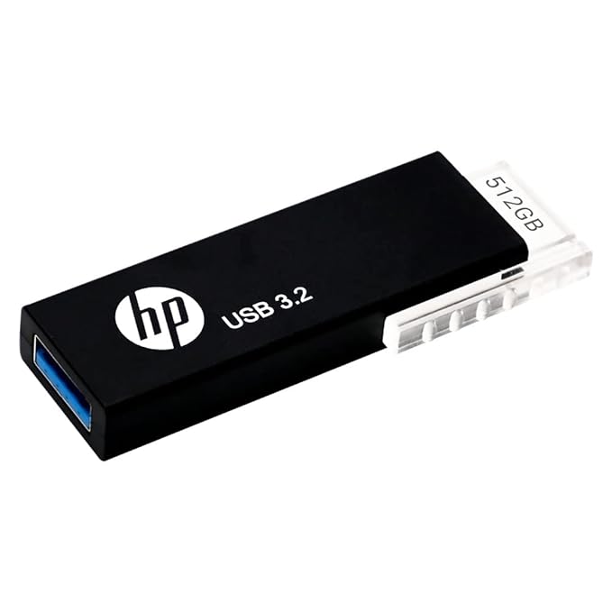 HP x718w USB 3.2 Flash Pen Drive (Black)