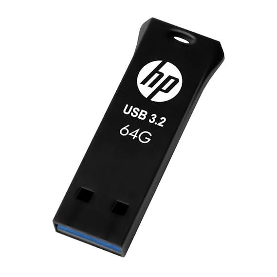 HP x307w USB 3.2 Pen Drive (Black)