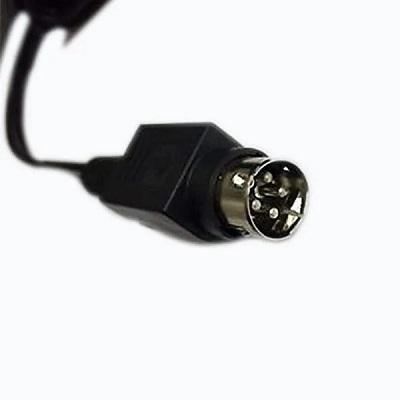 DC Power Adapter 12 Volt 2 Amp 24 Watt for DVR, CCTV Camera, Router, Modem, LED Strip Light with Ferrite Bead, Black