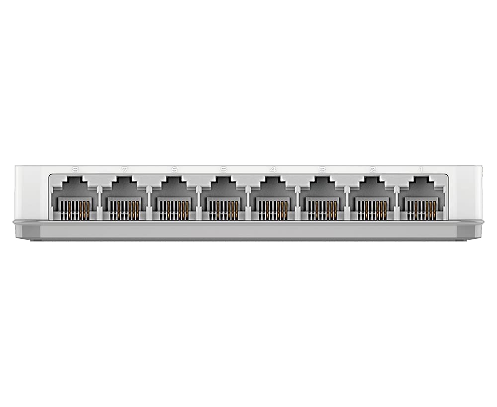 Fast Ethernet Network Switch | 5/8 Port 10/100Mbps | RJ45 Ports, Metal Body ,Plug & Play