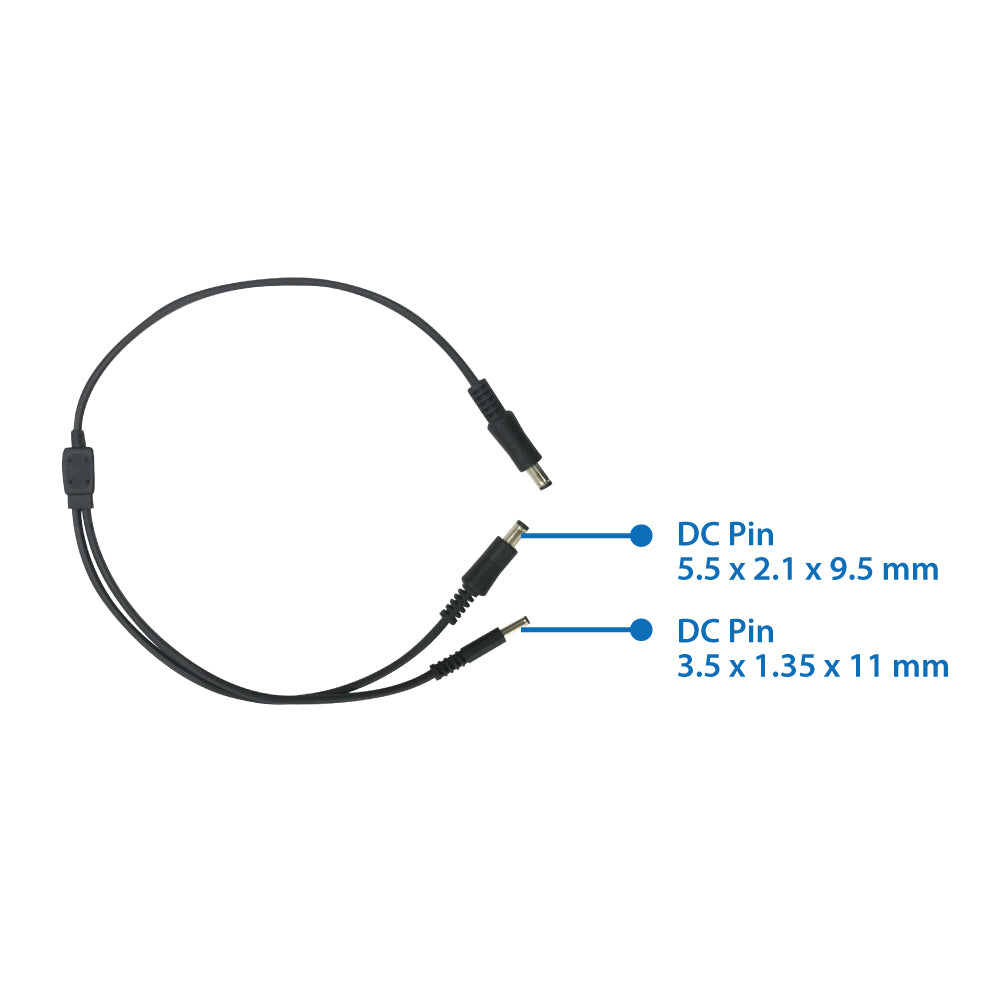 Edimax GP-101ST IEEE 802.3at Gigabit PoE+ Splitter with Adjustable 5V, 9V, 12V Output